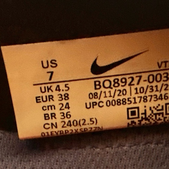 NIKE WOMENS 7 EPIC REACT BLACK 
NEON PINK - Picture 4 of 4